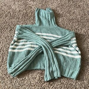 Crop Turtle Neck Sweater